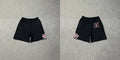 ADWYSD Logo Embroidered Shorts - Black/Pink
