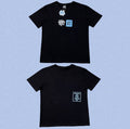 ADWYSD Black Small Patchwork Print Tee