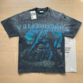 VALEFOREVER Black Washed Vale Dreams Racing Retro Graphic T-Shirt
