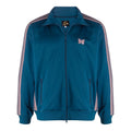 Needles Style Embroidered Butterfly Track Jacket - Teal/Pink