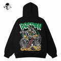 Warren Lotas Boston Leprechaun Gold Hoodie - Black