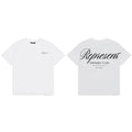 Represent Script Owners' Club Graphic T-Shirt - White/Black
