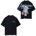 Represent Owners' Club Hoodie Bear Graphic T-Shirt - Black