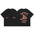 Represent Rodeo Cowboy Graphic T-Shirt - Black/Pink