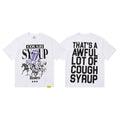 That's A Awful Lot Of Cough Syrup Rodeo Graphic T-Shirt - White