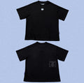 ADWYSD Black Tiny Front Logo Tee
