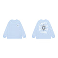 Anti Social Social Club Bullet Hole Long Sleeve T-Shirt - Light Blue