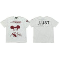 Enfants Riches Déprimés Mouse Ears Portrait & "Lust" T-Shirt - White