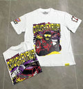 That's A Awful Lot Of Cough Syrup Racing Driver Graphic T-Shirt - White