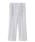 Needles Style Embroidered Butterfly Tonal Stripe Track Pants - Light Grey