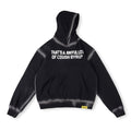 That's A Awful Lot Of Cough Syrup Airbrush Hoodie - Black / Grey