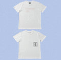 ADWYSD White Subtle Text Print Tee