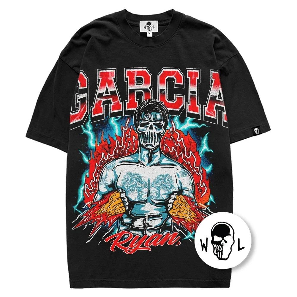 Warren Lotas Ryan Garcia Masked Boxer T-Shirt - Black