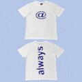 ADWYSD White @ Symbol Double‑Sided Tee