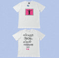ADWYSD White Pink Figure Frame Tee