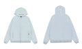 Represent Solid Heavyweight Zip-Up Hoodie - Light Blue