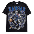 Warren Lotas Kansas Jayhawks Angel Basketball T-Shirt - Black