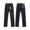 Ksubi Handwritten Script Logo Denim - Washed Black