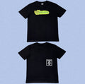 ADWYSD Black Yellow Bar Graphic Tee