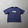 Derschutze Landscape Box Graphic T-Shirt - Navy Blue