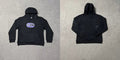 ADWYSD Circular Graphic Hoodie - Black / Purple