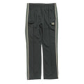 Needles Style Embroidered Butterfly Side-Stripe Track Pants - Dark Grey/Light Grey