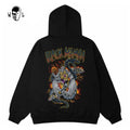 Warren Lotas Black Mamba Snake Hoodie - Black
