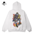 Warren Lotas Championship Trophy Skull Hoodie - White