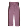 Needles Style Embroidered Butterfly Multi-Stripe Track Pants - Dusty Mauve/Dark