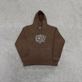 ADWYSD Logo Heavyweight Hoodie - Brown