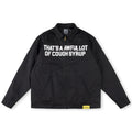 That's A Awful Lot Of Cough Syrup Worker Jacket - Black