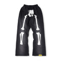 That's A Awful Lot Of Cough Syrup Skeleton Sweatpants - Black / White