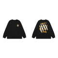 Anti Social Social Club Claw Mark Long Sleeve T-Shirt - Black/Yellow