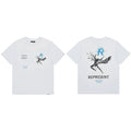 Represent Fallen Angel & Blue Sun Graphic T-Shirt - White