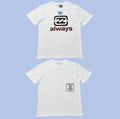 ADWYSD White Brown Badge Always Tee
