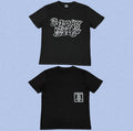 ADWYSD Black Graffiti Script Tee