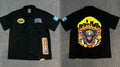 That's A Awful Lot Of Cough Syrup Harlem Eagle Patch Button-Down Shirt - Black