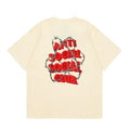 Anti Social Social Club Barbed Wire Logo T-Shirt - Cream