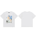 Represent Vintage Oil Painting Graphic T-Shirt - White