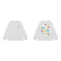 Anti Social Social Club Multi-Color Logo Long Sleeve T-Shirt - White