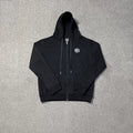 ADWYSD Full-Zip Logo Heavyweight Hoodie - Black