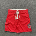 ADWYSD Sunburst Cargo Shorts - Red