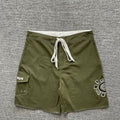 ADWYSD Sunburst Cargo Shorts - Military Olive