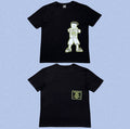 ADWYSD Black Cartoon Character Tee