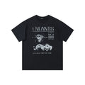 Enfants Riches Déprimés "Enfants" Vintage Print & Crowd T-Shirt - Black