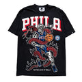 Warren Lotas Philadelphia Red Snake Basketball T-Shirt - Black