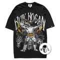 Warren Lotas Hulk Hogan Wrestling T-Shirt - Black