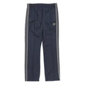Needles Style Embroidered Butterfly Side-Stripe Track Pants - Dark Navy/Grey