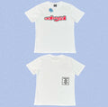 ADWYSD White Red Logo Text Tee