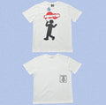 ADWYSD White Walking Figure Graphic Tee